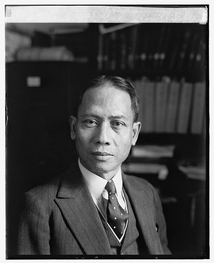 Senor J.G. Guerrero, Phillippine Commissioner