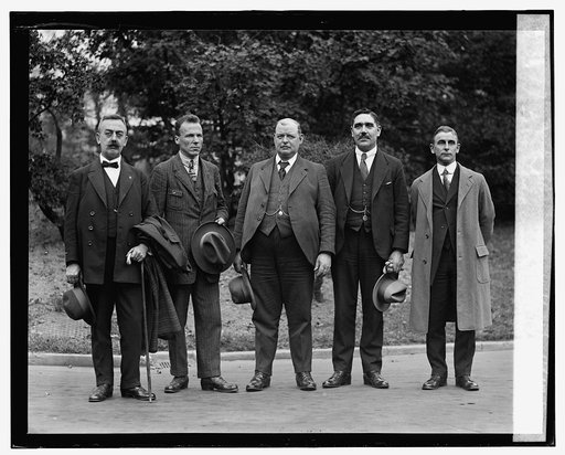 Labor Leaders from England and Germany at W.H., 11/13/24