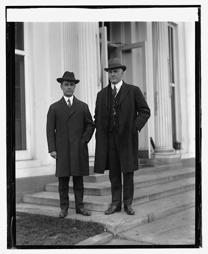 Wm. B. Pine of Oklahoma & W.H. Harreld of Okl. at W.H., 11/20/24