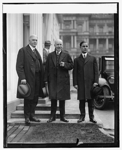 Sen. J.W. Herreld, John Fields, and Sen. Wm. B. Pine, 11/22/24