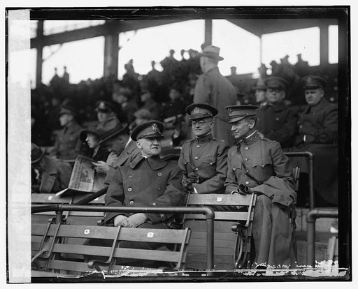 Gen. Chas. S. Farnsworth at Scouting Fleet - Fort Benning game, 11/22/24