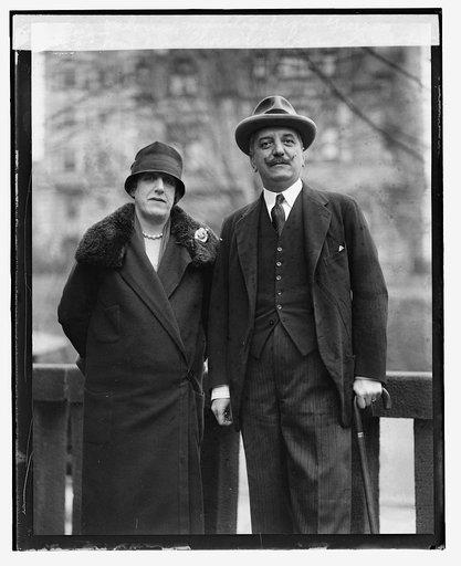 Mr. & Mrs. Charalambous Simopoulous, Minister from Greece