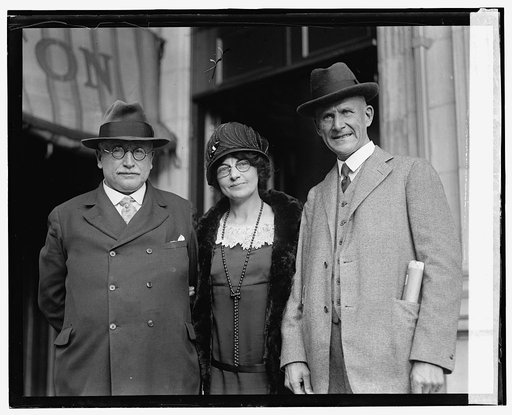 Rep. Victor Berger, Bertha Hale White & Eugene V. Debs, [12/13/24