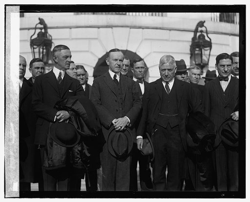 Coolidge with Natl. Cooperative Marketing Conference at W.H.