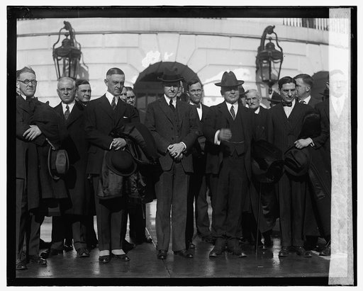 Coolidge with Natl. Cooperative Marketing Conference at W.H.