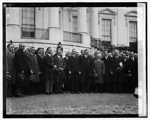 Coolidge with Convention of Traffic Men at W.H., 12/16/24