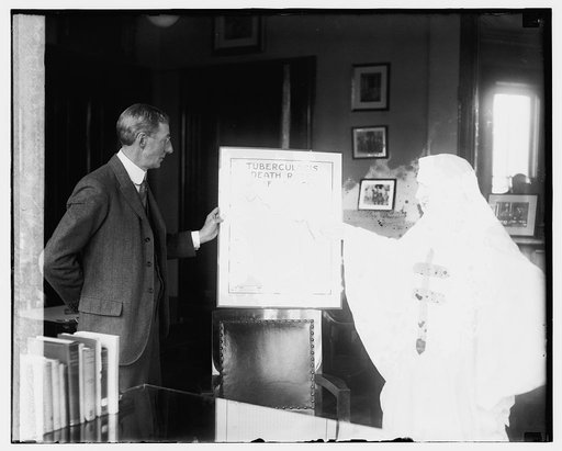 Surgeon Gen. Dr. H.S. Cumming and Miss May O'Toole