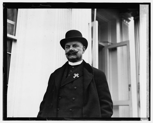 Bishop Desiderius Balthezar of Hungary at W.H., 12/18/24