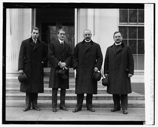 Bishop Balthezar, Laszlo Balthezar, Wm. De Hertelendy and Rev. M. Baza, 12/18/24