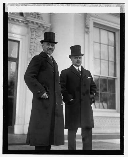Dr. Otto Wiedfeldt presents letters of recall (J.B. Wright), 1/31/25