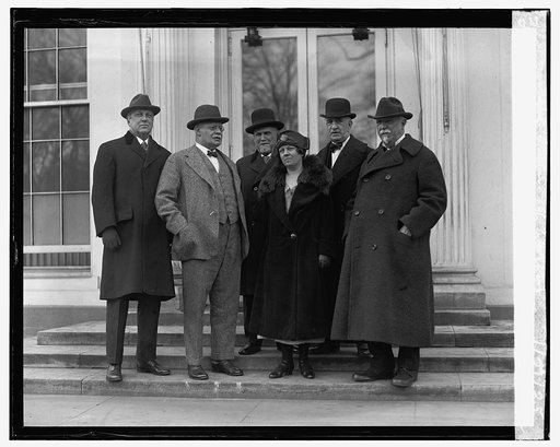 US Board of Indian Commissioners at W.H., 1/21/25
