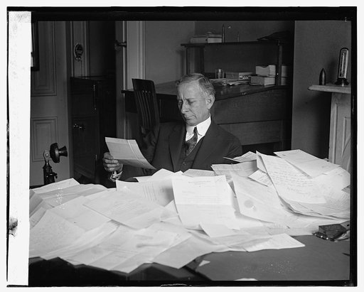 A.Y. Leech with applications for tennis tournament tickets, 1/21/25