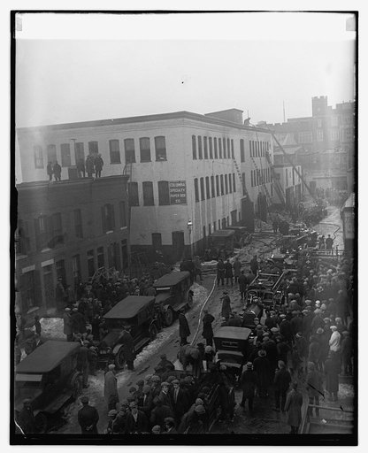 Fire at Columbia Specialty Paper Box Co., 1/23/25