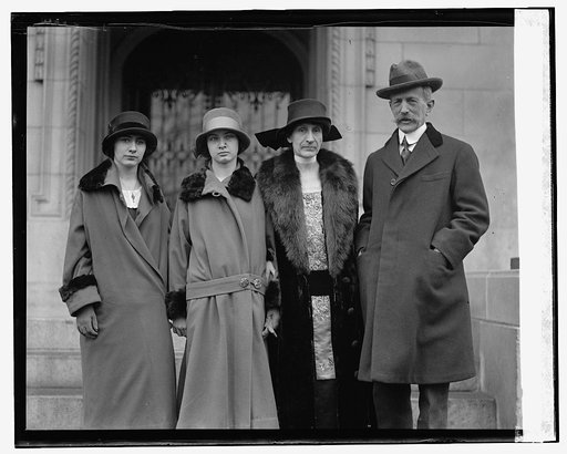 Ambassador Daeschner with wife and daughters, [1/26/25