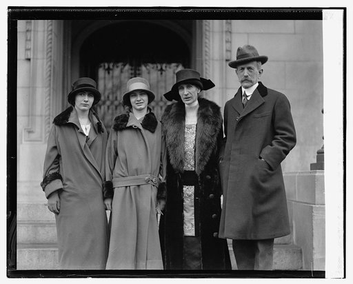 Ambassador Daeschner with wife and daughters, [1/26/25