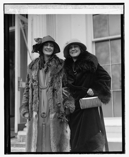 Miss Ruth Malcomson and Mother, Mrs. Augusta Malcomson, 1/30/25
