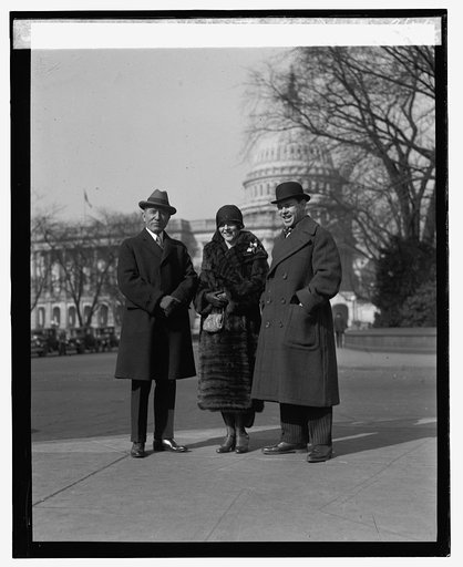 Mickey Walker and wife with Rep. Britten at Capitol, 2/5/25