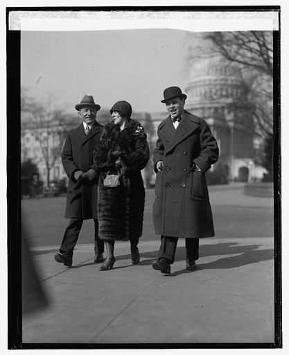 Mickey Walker and wife with Rep. Britten at Capitol, [2/5/25