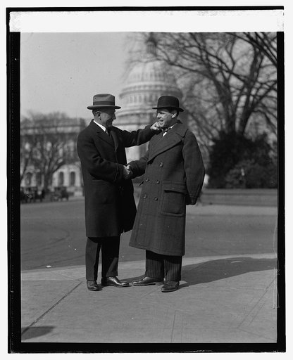 Mickey Walker with Rep. Fred Britten at Capitol, 2/5/25