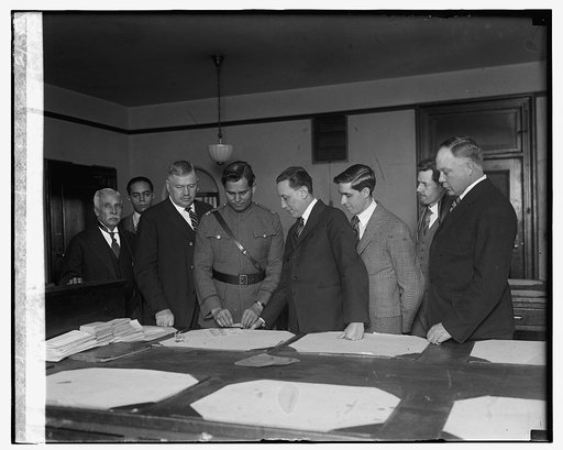 Major Napolean Alcantaro takes finger print course from D.C. Police, 2/5/25