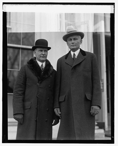 Gov. John W. Trumbell & Senator Hiram Bingham of Conn., 2/5/25