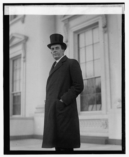 Prince Don Galasio Caetani at White House, [2/3/25