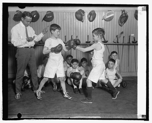 Wm. R. Whipp, Walter Edger Jr., and Wm. Asher at Racquet Club, 2/21/25