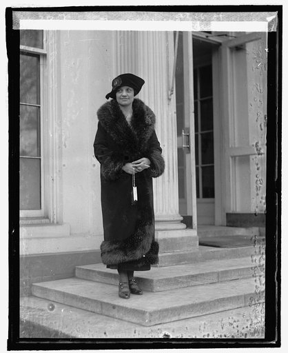 Mrs. Mable Willebrandt at W.H., [2/18/25