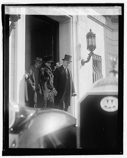 President & Mrs. Coolidge attend funeral of Sen. McCormick, 2/26/25
