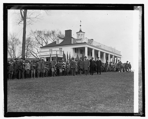 Boy Scouts at Mt. Vernon, 2/23/25