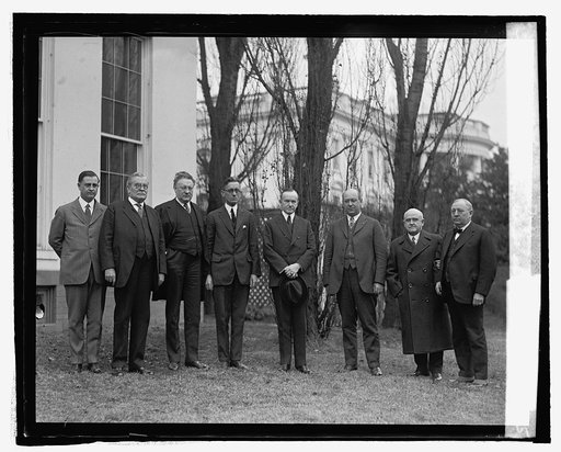 Delegation who witnessed signing of Lincoln Memorial Bridge bill, 2/13/25