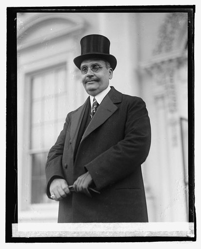 Hannibal Price, Minister from Haiti, presents credentials, 2/10/25