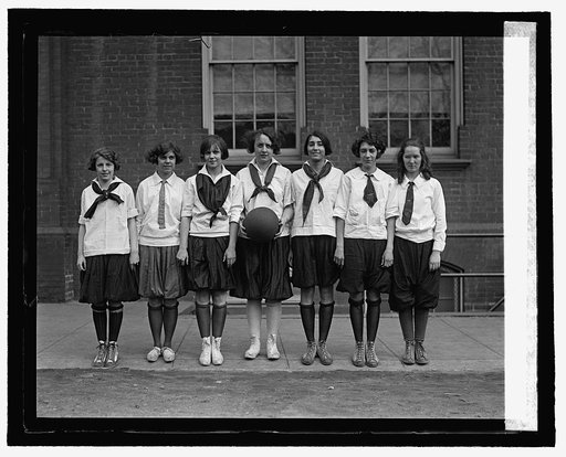 Hine Junior High School girls basket ball team, 2/19/25