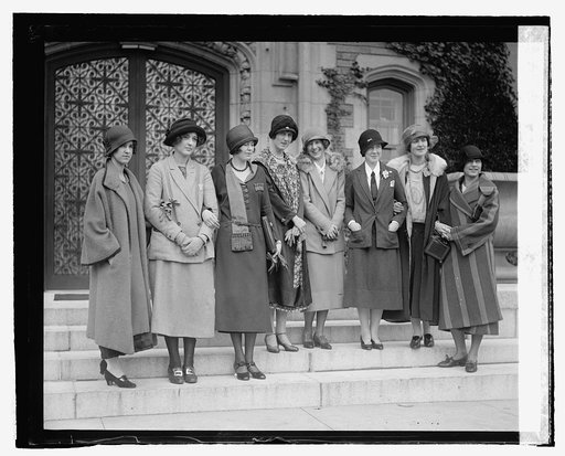 Debutantes Committee on charity inaugural ball, 2/24/25
