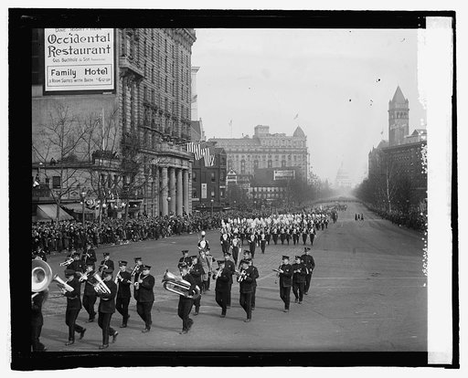 Coolidge inaugural parade