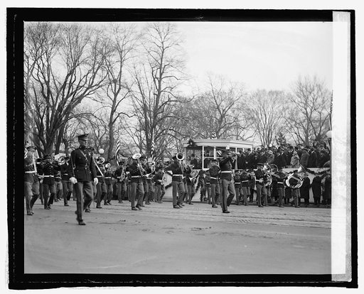 Coolidge inaugural parade