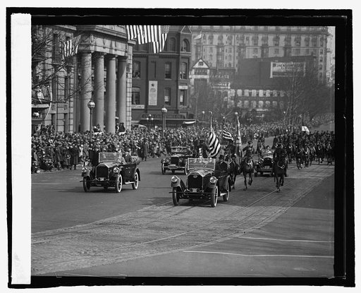 Coolidge inauguration