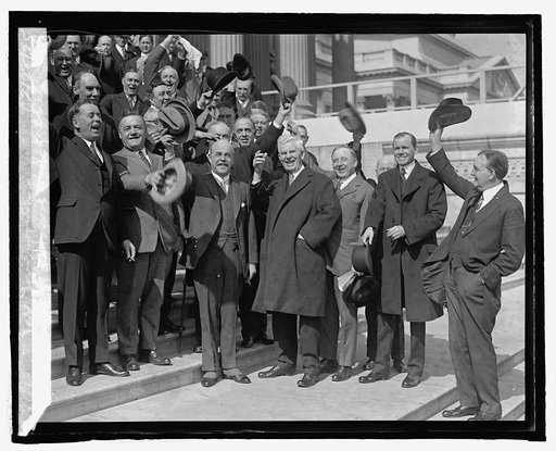 Members of House of Rep. cheering Rep. Longworth, 2/28/25