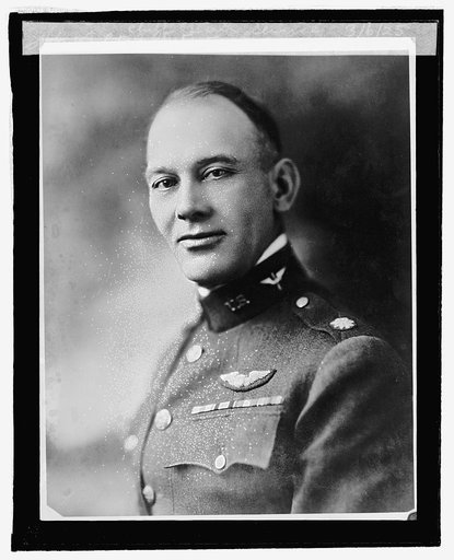 Lt. Col. J.E. Fechet, New Ass't. Chief of Air Service, 3/6/25