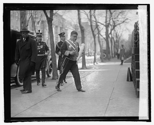 Isaburo Yoshida attends service to late Pres. Ebert, 3/6/25