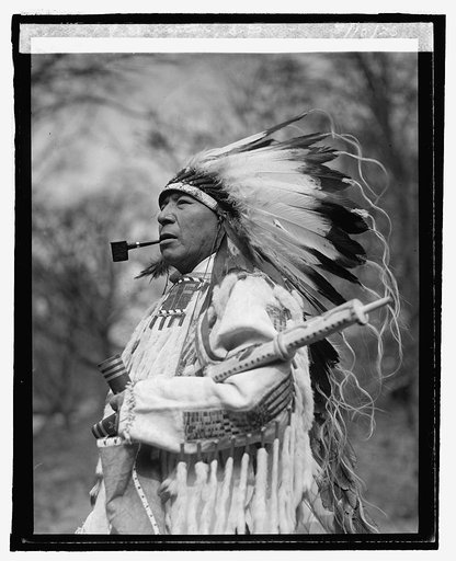 Chief Whirlwind Soldier from Rosebud Reservation, S.D., 3/10/25