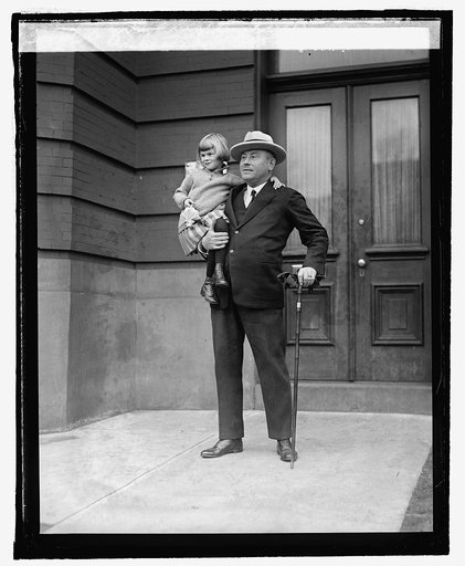 Ambassador Ago von Maltzahn with daughter Edith, [3/10/25