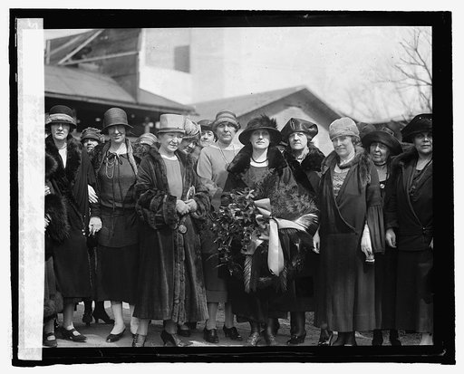 Women's Democratic Nat'l club at Wilson's tomb, 3/7/25