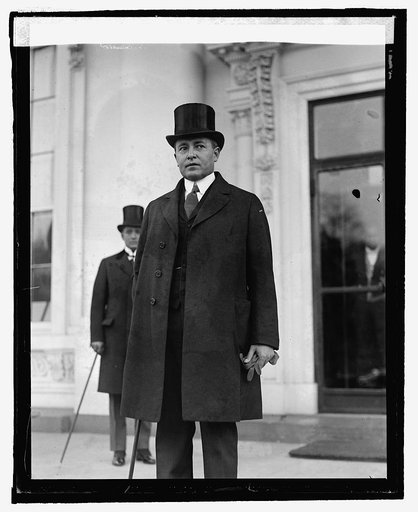 Hon. Lewis Bogran, Minister from Honduras, [3/9/25