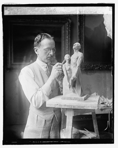 Cecil Thomas, London sculptor, 3/17/25
