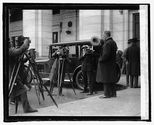 Attny. Gen. J.G. Sargent at Union Station, 3/18/25