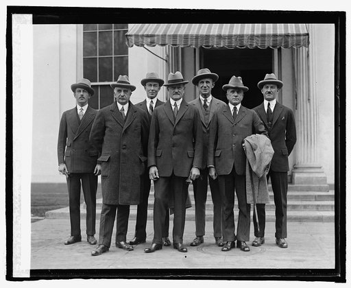 Pershing and members of special mission to Peru, 3/18/25