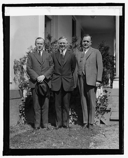 Coolidge, J.A. Hill, & Sen. Stanfield, 3/19/25
