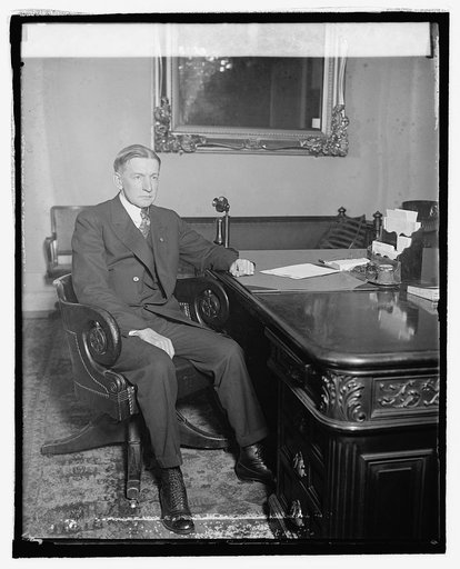 Vice President Dawes in Capitol, 3/19/25
