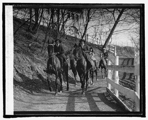 Mrs. Theodore D. Robinson with 3 daughters, 3/23/25